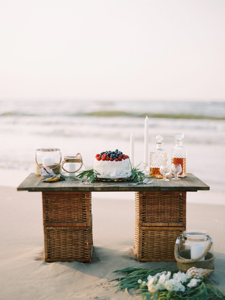 Ślub nad morzem dekoracje ślubne