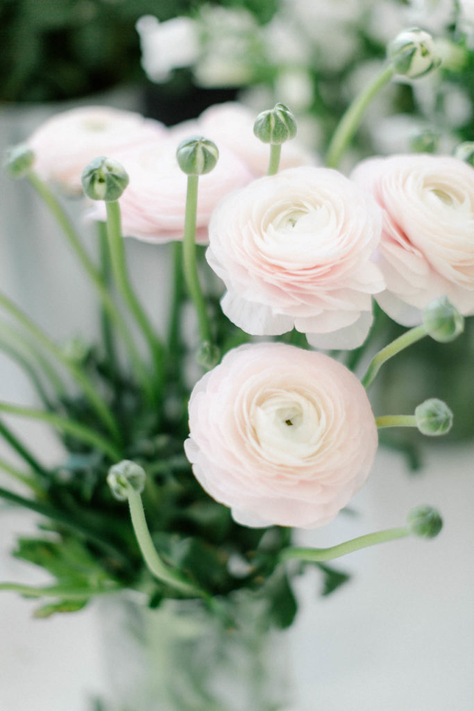 Kwiaty na ślub zimą, jaskry