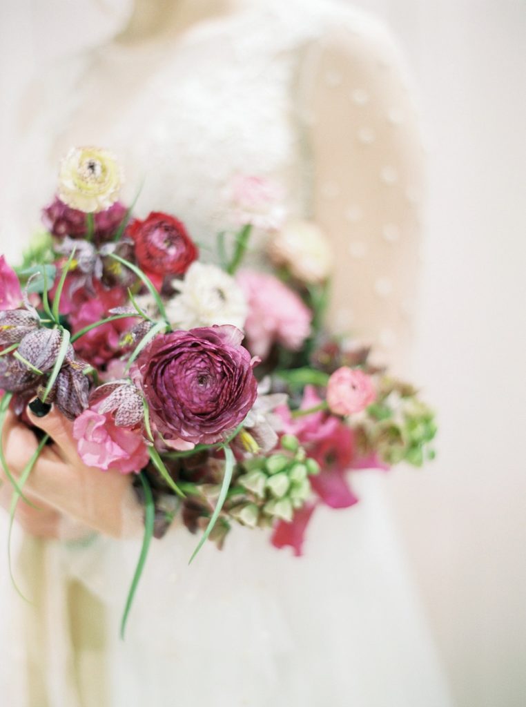 Romantyczny, ogrodowy bukiet ślubny poznań