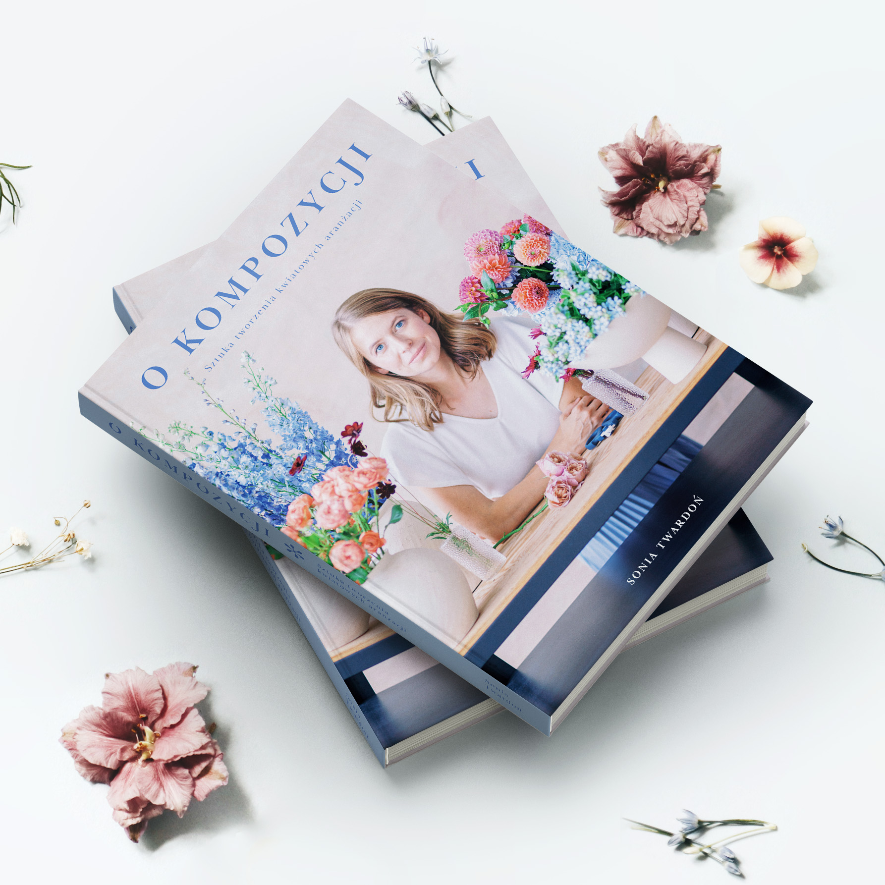 Sonia Twardoń ksiązka dla florysty O Kompozycji podrecznik florystyczny